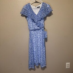 Tommy Hilfiger Women's Capelet Midi Dress Size 2